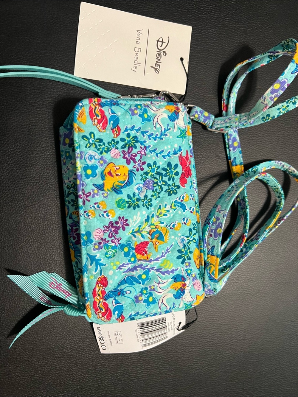 Vera Bradley Disney All in One Crossbody Little Mermaid Collection